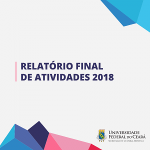 Banner do Relatório Final dr Atividades 2018